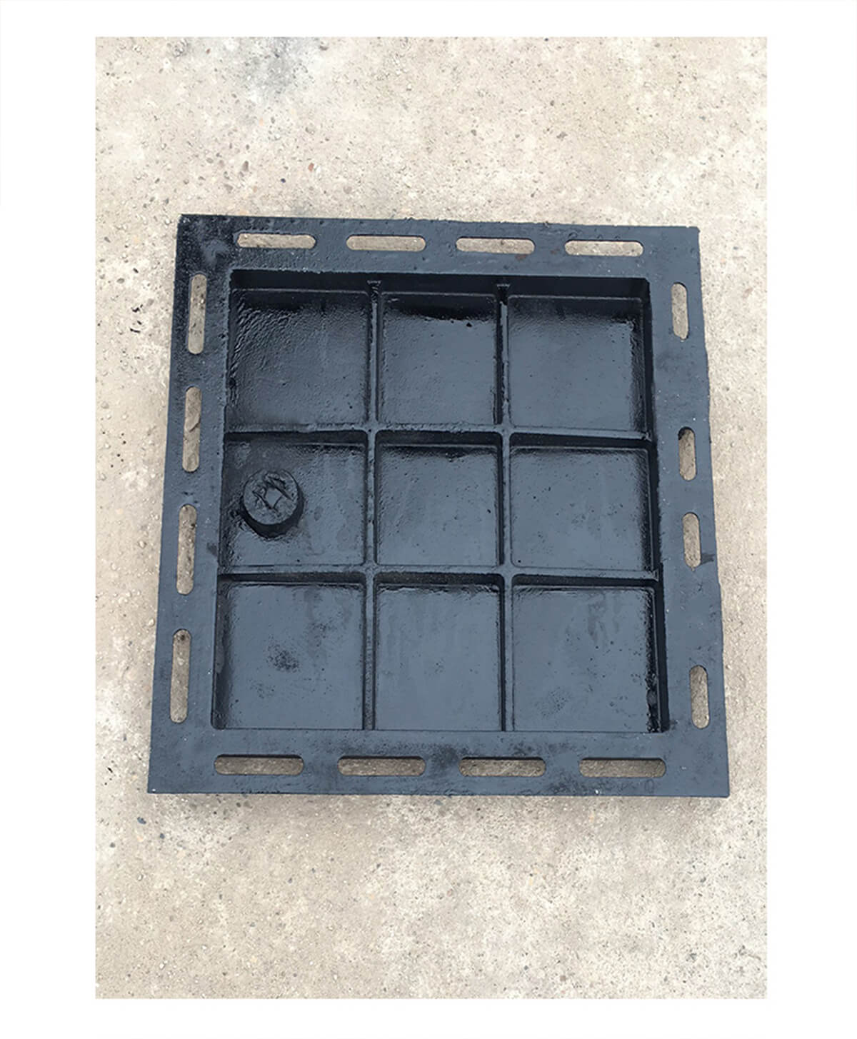 球墨铸铁井盖方井8001000d400